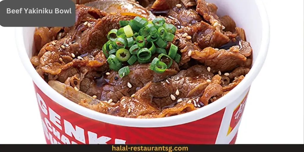 Sukiya Gyudon Menu Prices Singapore 2025 125 Beef Yakiniku Bowl: