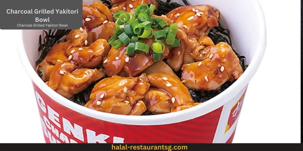 Sukiya Gyudon Menu Prices Singapore 2025 124 Charcoal Grilled Yakitori Bowl: