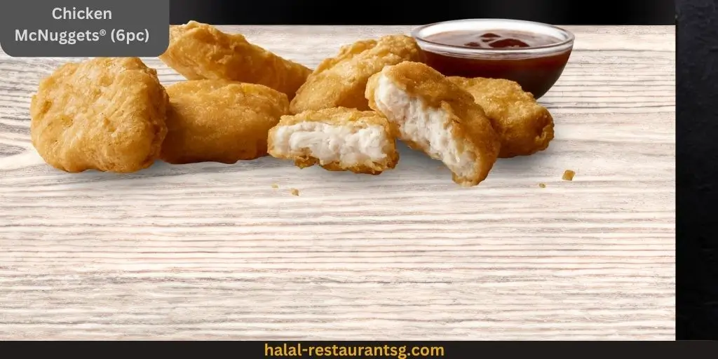McDonald's Menu Prices Singapore 2025 180 Chicken McNuggets® (6pc):