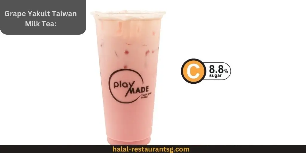 Playmade Menu Prices Singapore 2025 96 Grape Yakult Taiwan Milk Tea: