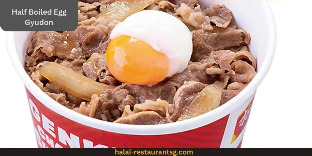 Sukiya Gyudon Menu Prices Singapore 2025 123 Half Boiled Egg Gyudon: