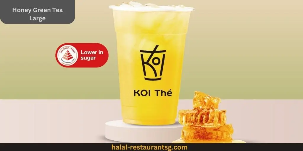 KOI Thé Menu Prices Singapore 2025 74 Honey green Tea Large 1