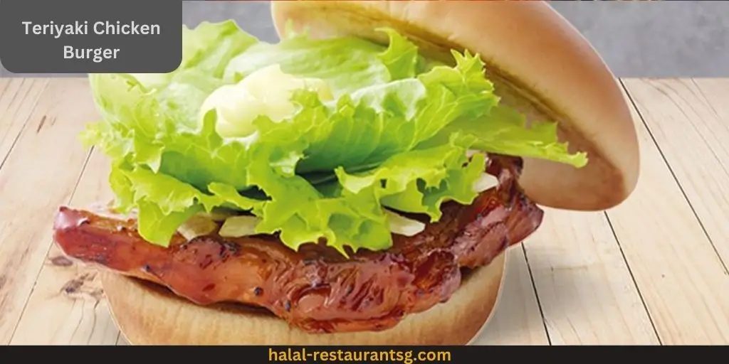 MOS Burger Menu Prices Singapore 2025 72 Teriyaki Chicken Burger:
