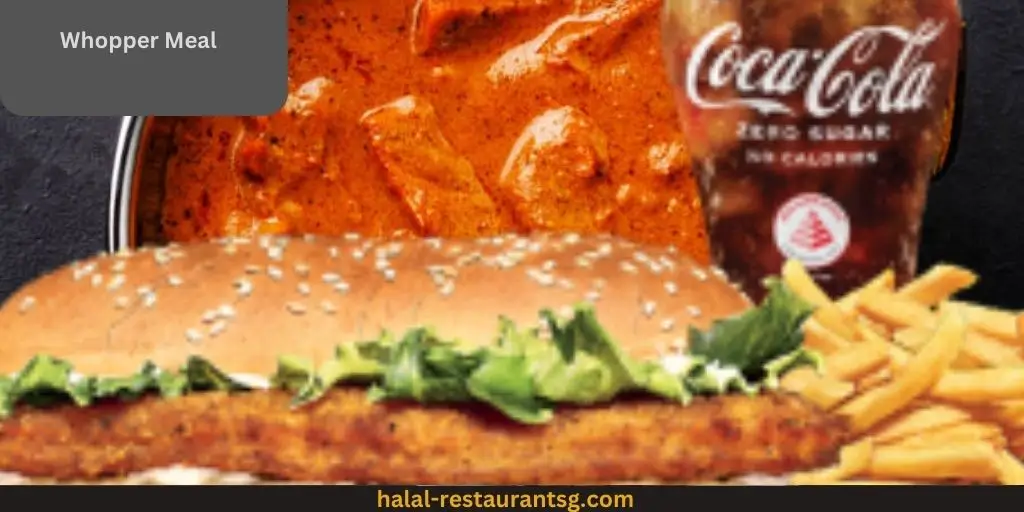 Burger King Menu Prices Singapore 2025 112 Whopper Meal:
