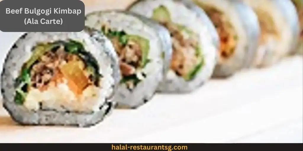 Jinjja Chicken Menu Prices Singapore 2025 80 Beef Bulgogi Kimbap (Ala Carte):