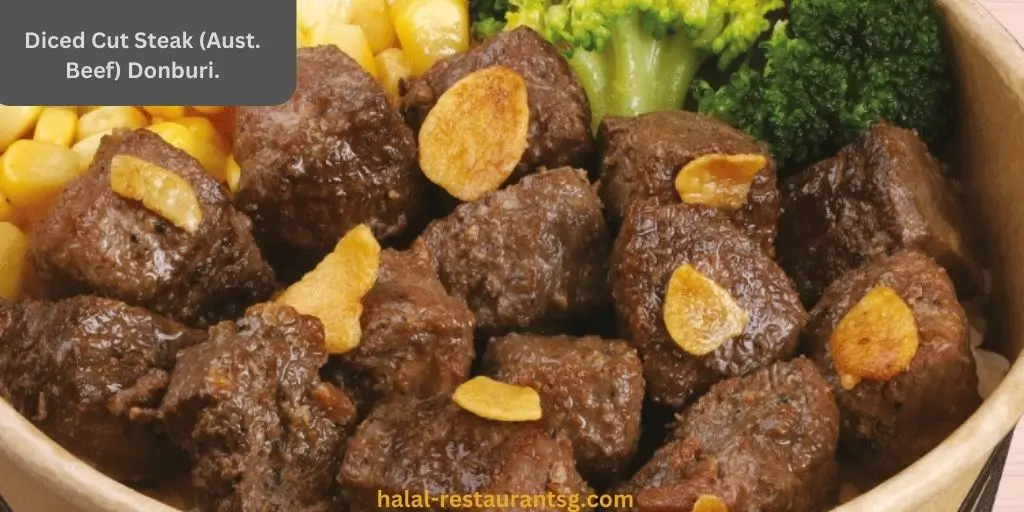Pepper Lunch Menu Prices Singapore 2025 32 Diced Cut Steak (Aust. Beef) Donburi