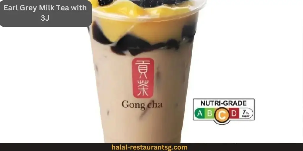 Gong Cha Menu Prices Singapore 2025 79 Earl Grey Milk Tea with 3J: