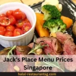 Jack's Place Menu Prices Singapore