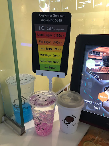 KOI Thé Menu Prices Singapore 2025 2 KOI in Singapore, located at 30 Paya Lebar Rd