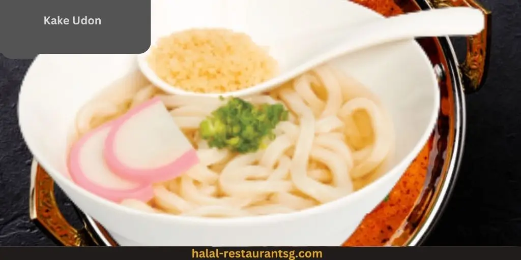Genki Sushi Menu Prices Singapore 2025 156 Kake Udon: