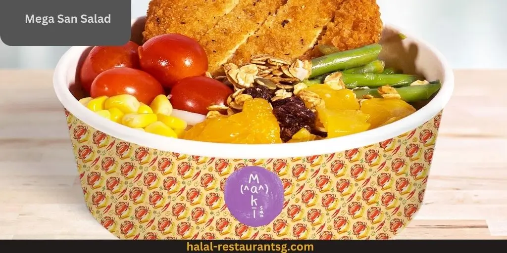 Makisan Menu Prices Singapore 2025 64 Mega San Salad: