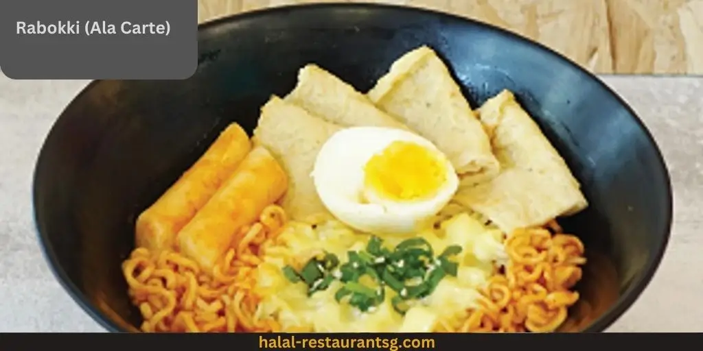 Jinjja Chicken Menu Prices Singapore 2025 82 Rabokki (Ala Carte):