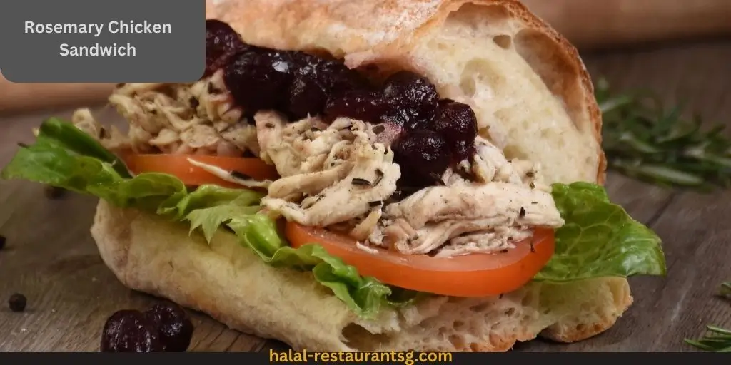 Cedele Bakery Kitchen Menu Prices Singapore 2025 77 Rosemary Chicken Sandwich: