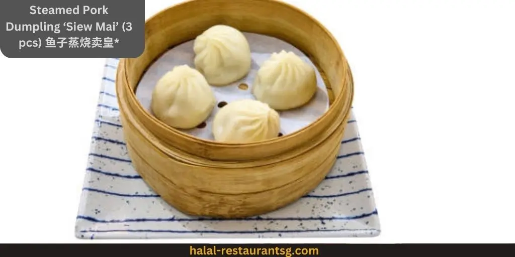 Canton Paradise Menu Prices Singapore 2025 121 Steamed Pork Dumpling ‘Siew Mai’ (3 pcs) 鱼子蒸烧卖皇:*