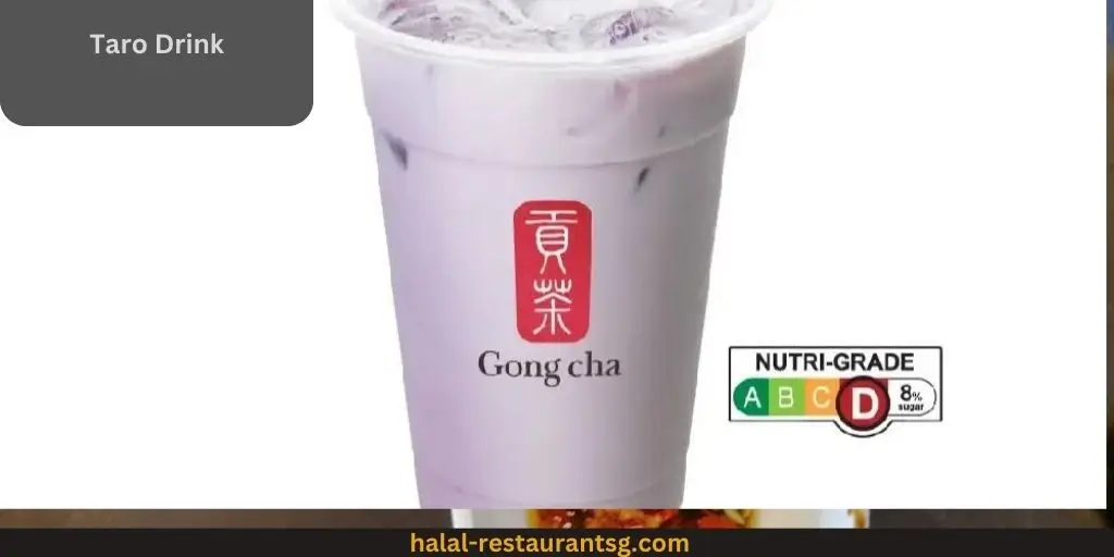 Gong Cha Menu Prices Singapore 2025 77 Taro Drink: