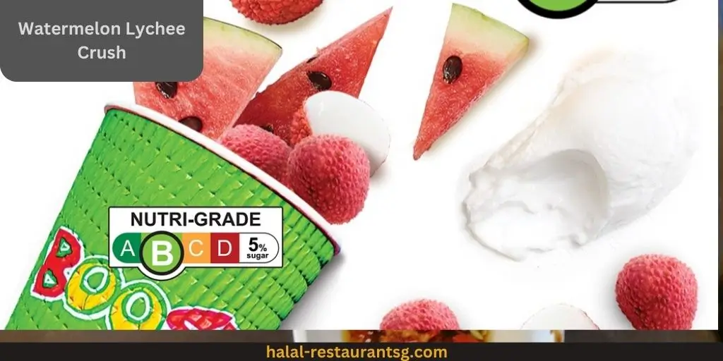 Boost Juice Bars Menu Prices Singapore 2025 48 Watermelon Lychee Crush: