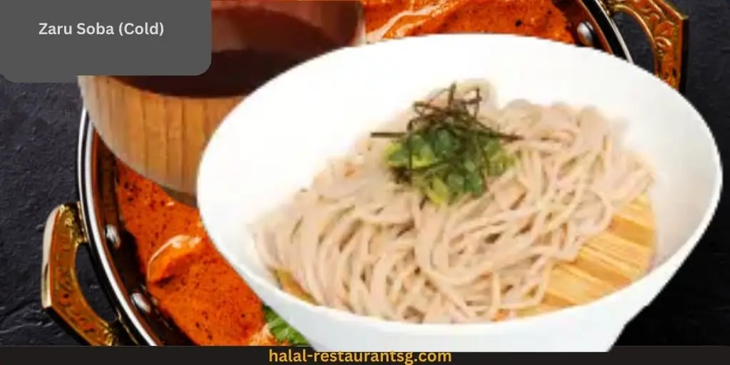 Genki Sushi Menu Prices Singapore 2025 159 Zaru Soba (Cold):
