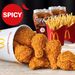 McDonald's Menu Prices Singapore 2025 34 Chicken McCrispy® (6pc) Spicy Bundle