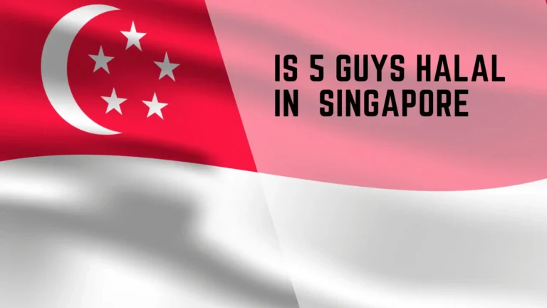 Is 5 Guys Halal in Singapore? 8 Is 5 Guys Halal in Singapore?